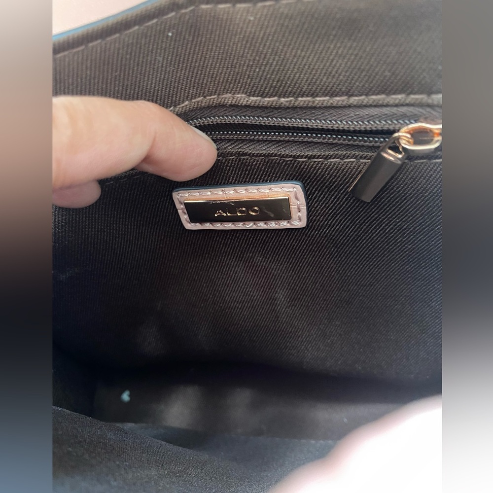 Aldo Agroliaa Faux Leather Top Handle Bag Gem